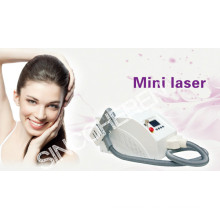 Mini YAG Laser Tattoo-Removal Sistema portátil de eliminación de pigmentos Red Light Therapy Portable